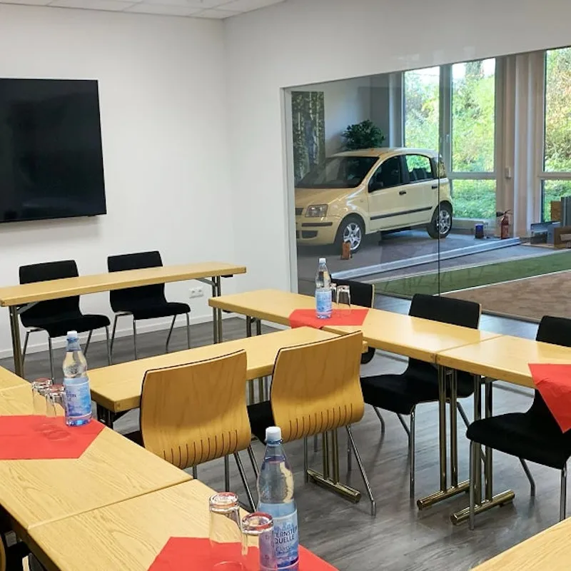 Fotografie eines Seminarraums